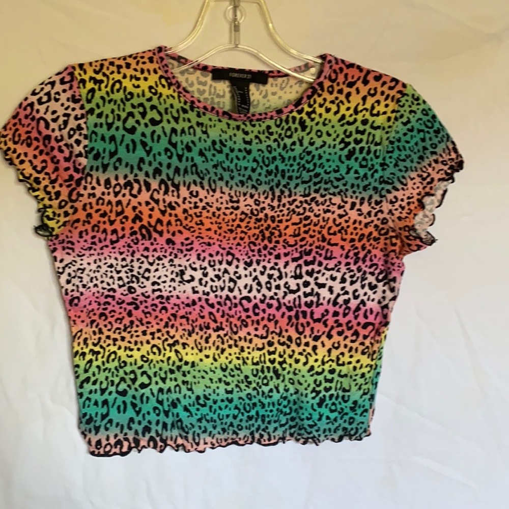 Colorful crop top